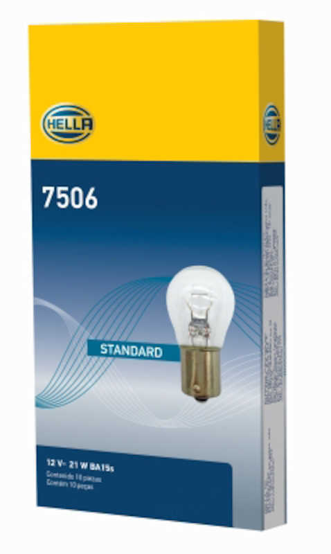 HELLA - Turn Signal Light Bulb (Rear) - HLA 7506
