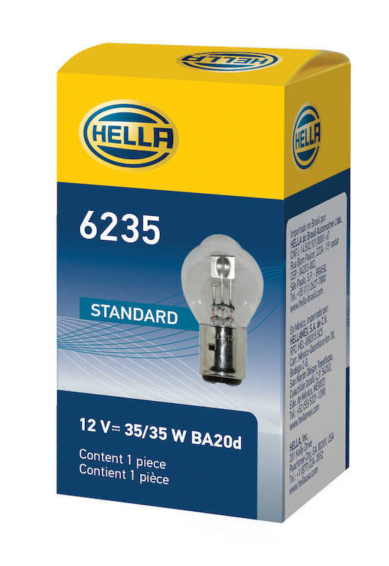 HELLA - Headlight Bulb - HLA 6235
