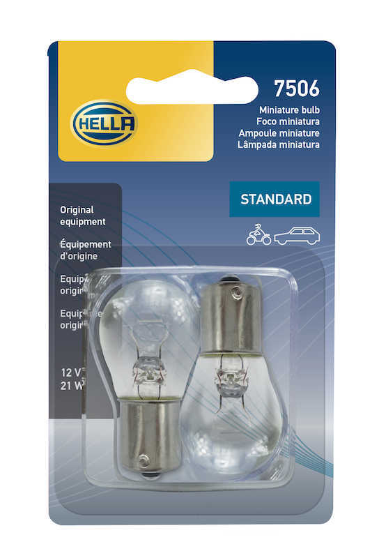 HELLA - Turn Signal Light Bulb - HLA 7506TB