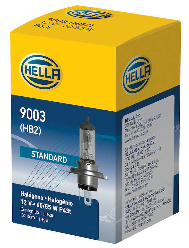 HELLA - Headlight Bulb - HLA 9003