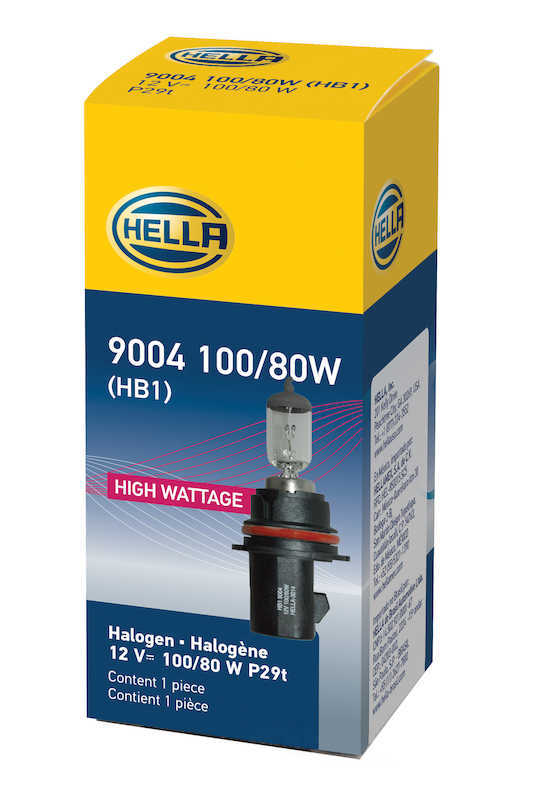 HELLA - Headlight Bulb - HLA 9004 100/80W