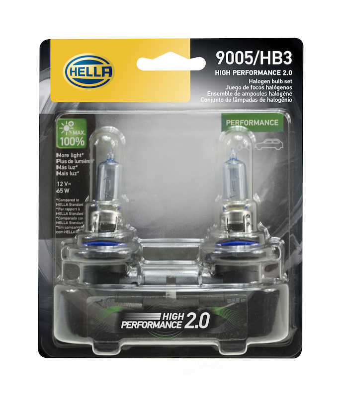 HELLA - Headlight Bulb - HLA 9005 2.0TB