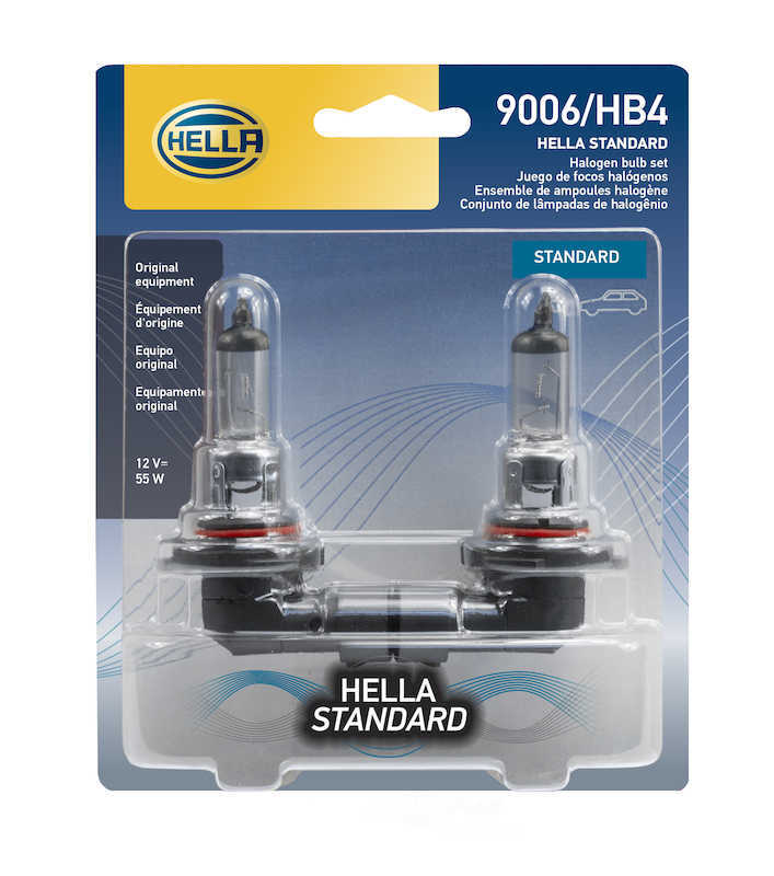 HELLA - Headlight Bulb - HLA 9006TB