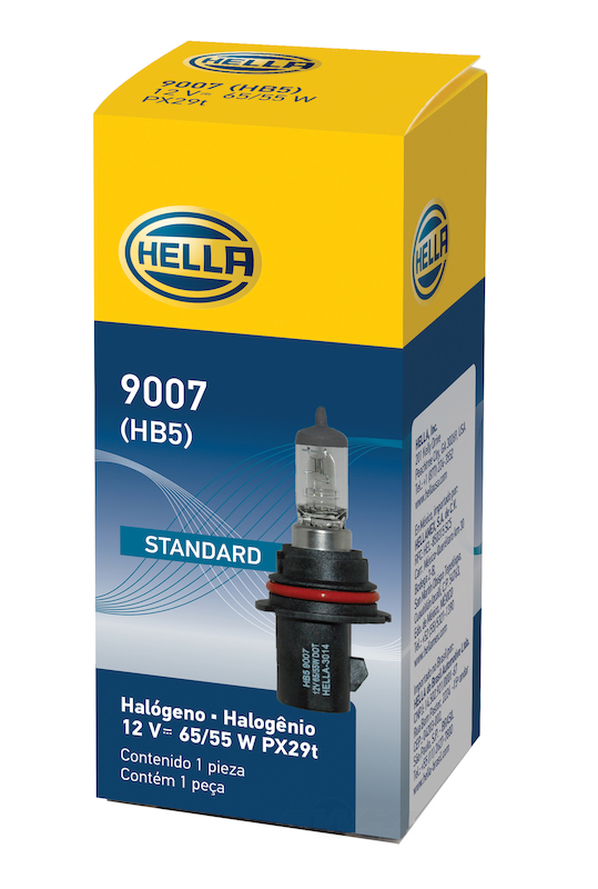 HELLA - Headlight Bulb - HLA 9007
