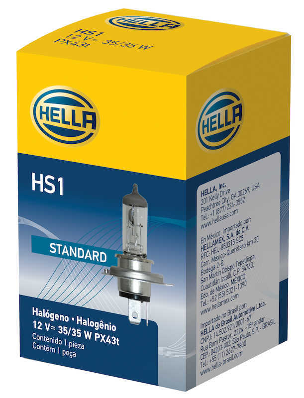 HELLA - Headlight Bulb - HLA HS1