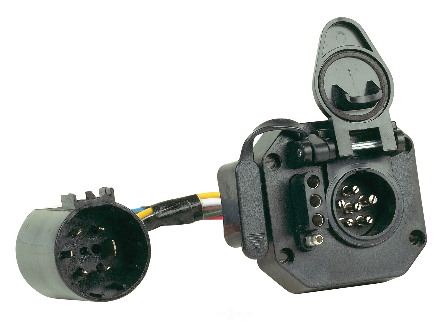 HOPKINS MANUFACTURING - Plug-In Simple Multi-Tow 6-Round And 4-Flat Harness - HOP 40965