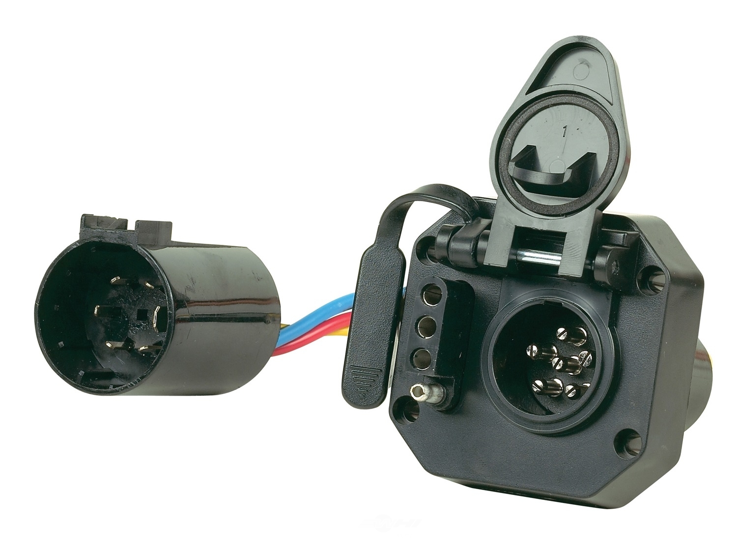 HOPKINS MANUFACTURING - Plug-In Simple Multi-Tow 6-Round And 4-Flat Harness - HOP 40965