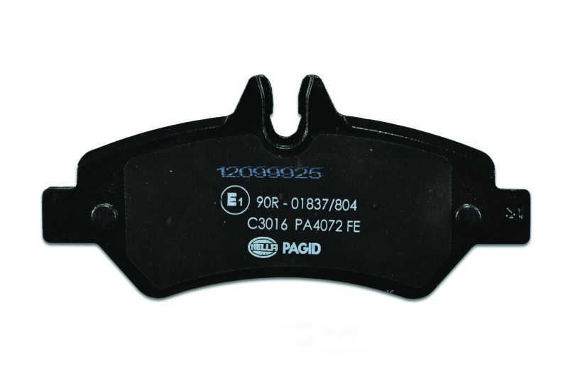HELLA-PAGID - Low-Metallic Pads (Rear) - HPD 355005351