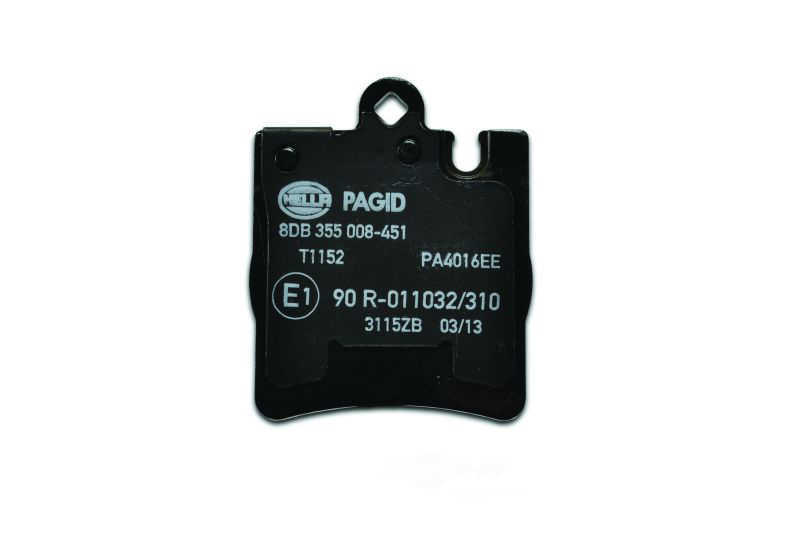 HELLA-PAGID - Low-Metallic Pads (Rear) - HPD 355008451