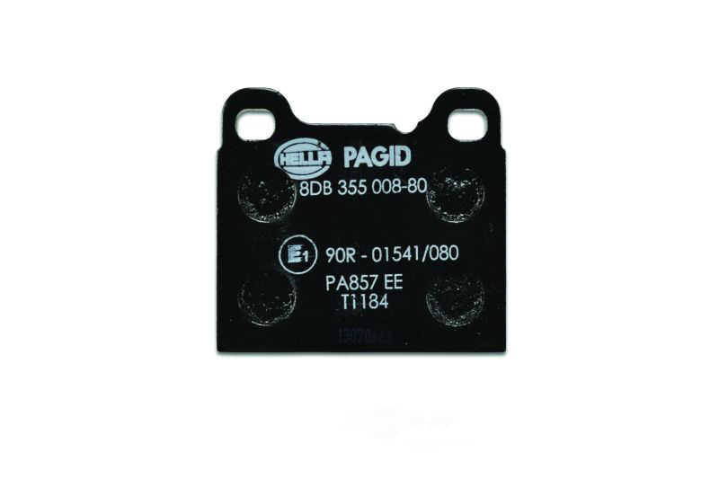HELLA-PAGID - Low-Metallic Pads - HPD 355008801