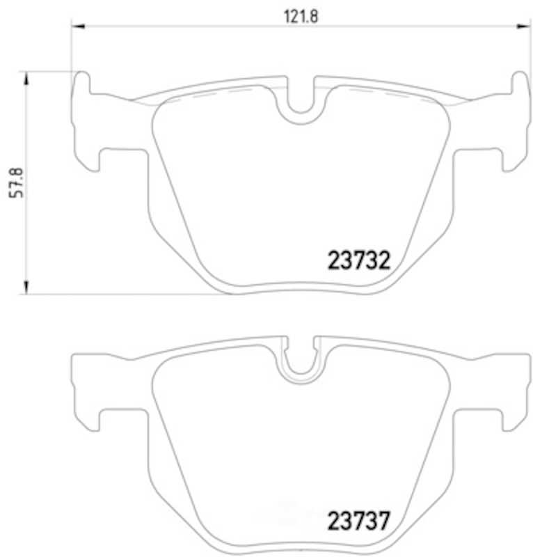 HELLA-PAGID - Low-Metallic Pads - HPD 355010471