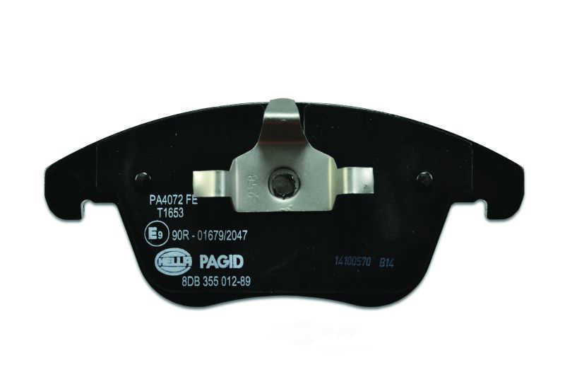 HELLA-PAGID - Low-Metallic Pads (Front) - HPD 355012891