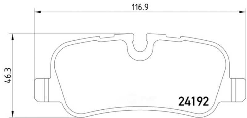 HELLA-PAGID - Low-Metallic Pads - HPD 355016181