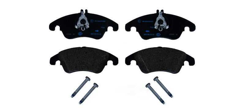 HELLA BRAKES 355012621 — Jeu de plaquettes de frein à disque avant
