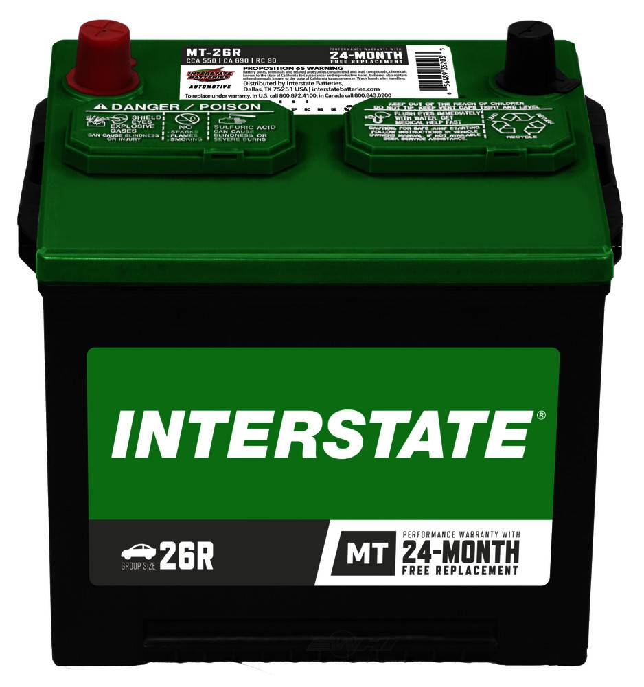 INTERSTATE - Mt Battery - INT MT-26R