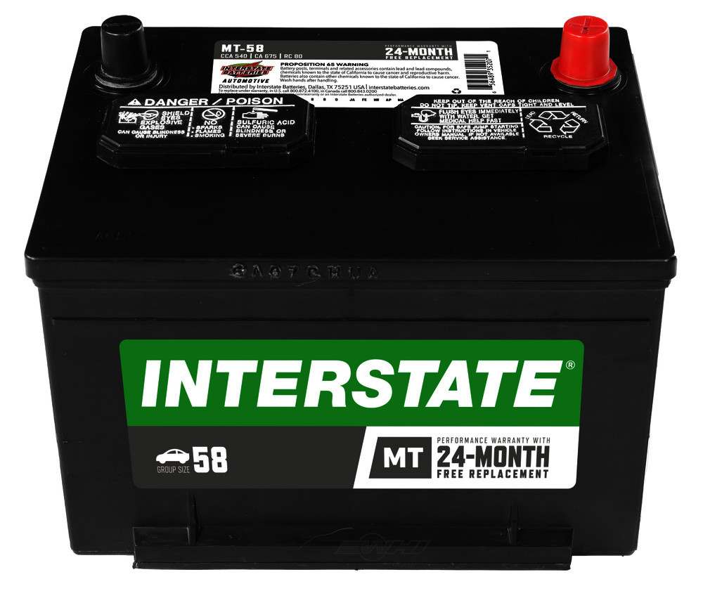 INTERSTATE - Megatron II Battery - INT MT-58