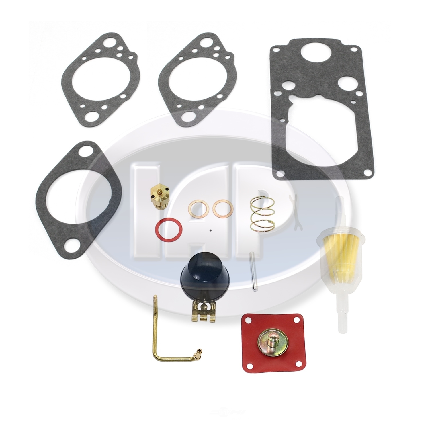 IAP/KUHLTEK MOTORWERKS - Carburetor Repair Kit - KMS AC129220K