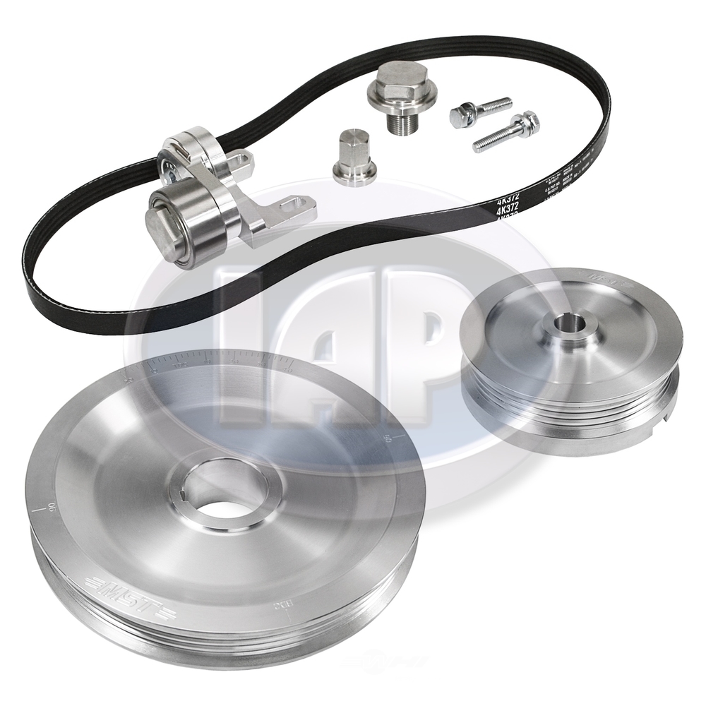 IAP/KUHLTEK MOTORWERKS - Serpentine Belt Drive Component Kit (Fan and Alternator) - KMS M10400100