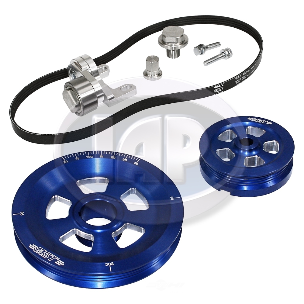IAP/KUHLTEK MOTORWERKS - Serpentine Belt Drive Component Kit (Fan and Alternator) - KMS M10400320