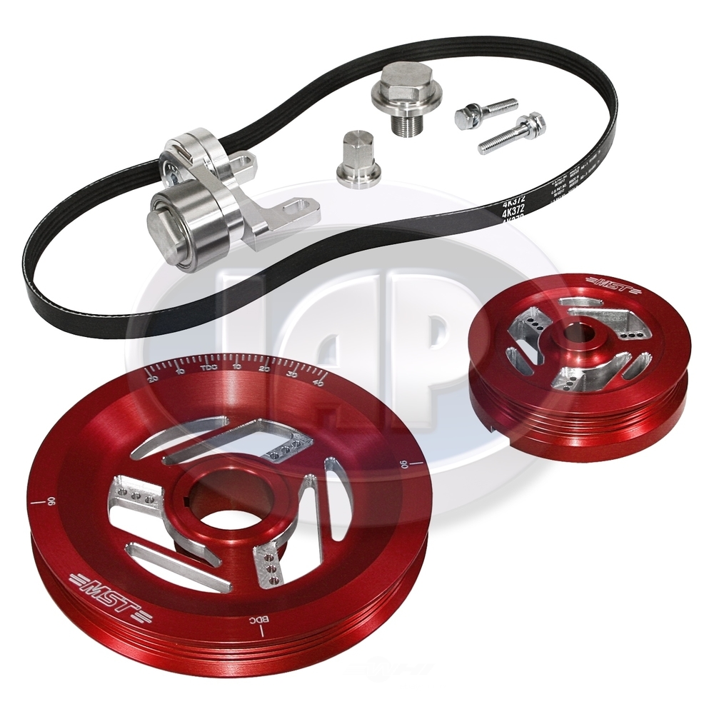 IAP/KUHLTEK MOTORWERKS - Serpentine Belt Drive Component Kit (Fan and Alternator) - KMS M10400410