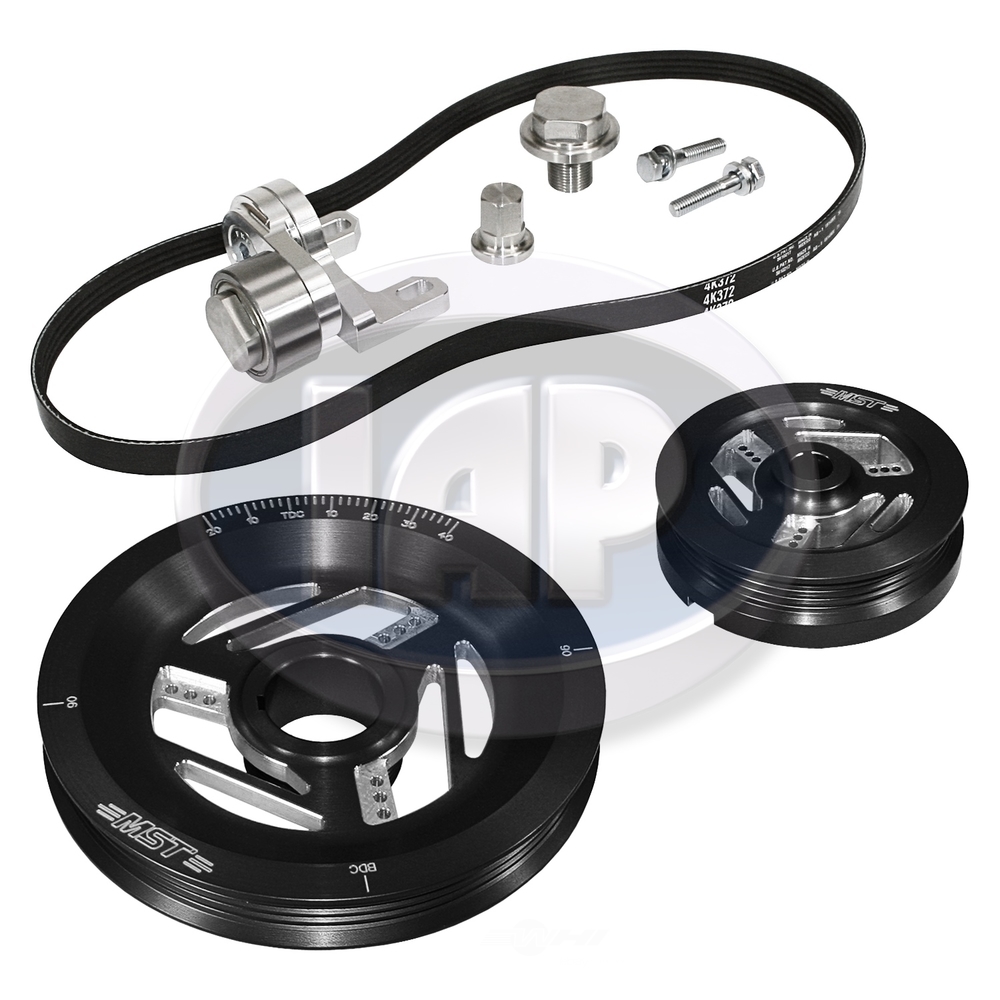 IAP/KUHLTEK MOTORWERKS - Serpentine Belt Drive Component Kit (Fan and Alternator) - KMS M10400430