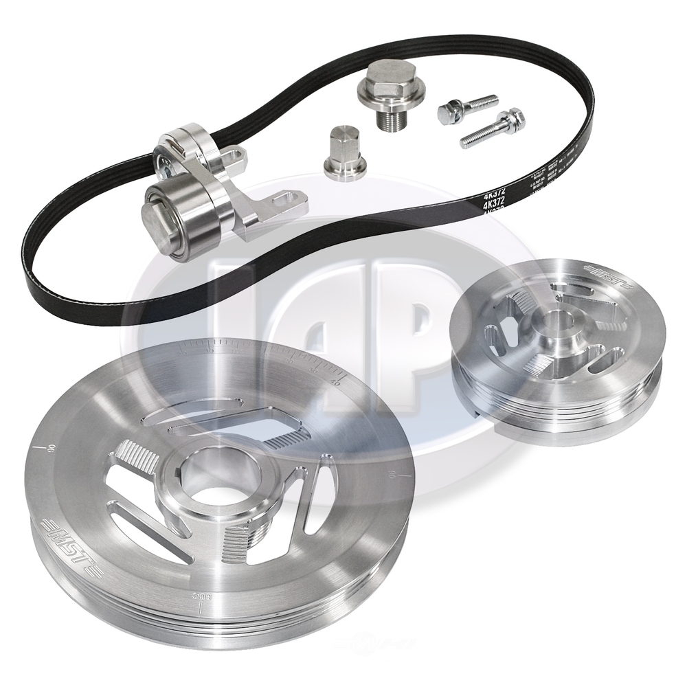 IAP/KUHLTEK MOTORWERKS - Serpentine Belt Drive Component Kit (Fan and Alternator) - KMS M10400500