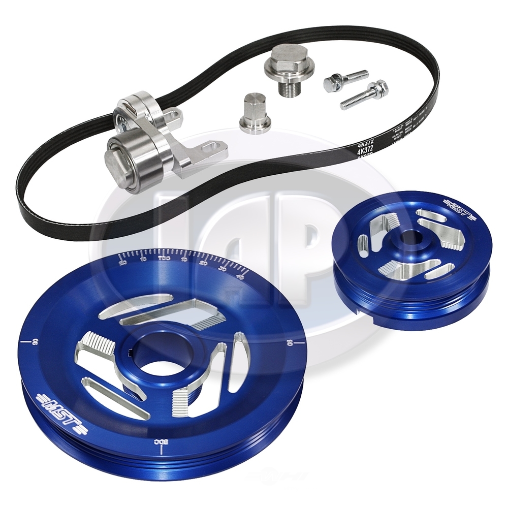 IAP/KUHLTEK MOTORWERKS - Serpentine Belt Drive Component Kit (Fan and Alternator) - KMS M10400520