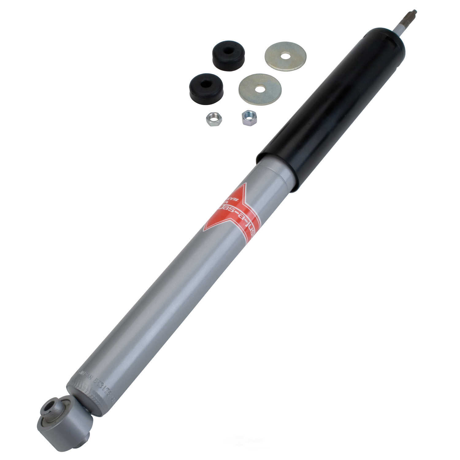 KYB - Gas-a-Just Shock Absorber (With ABS Brakes, Rear) - KYB 553178