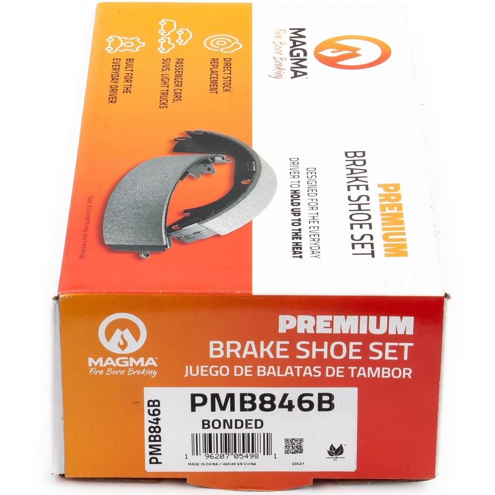 MAGMA BRAKES - MAGMA Premium Parking Brake Shoes - MA8 PMB846B