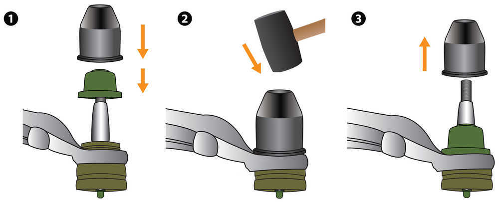 MEVOTECH - Suspension Ball Joint (Front Upper) - MEV TXK90336