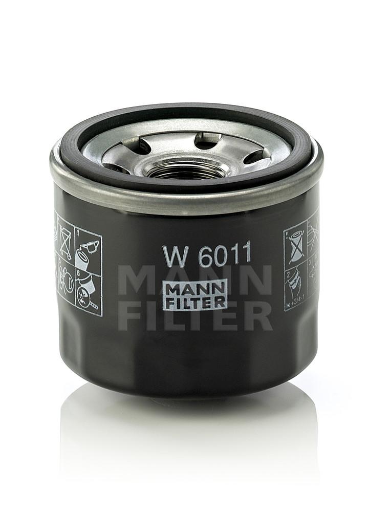 MANN-FILTER - Engine Oil Filter - MNH W 6011