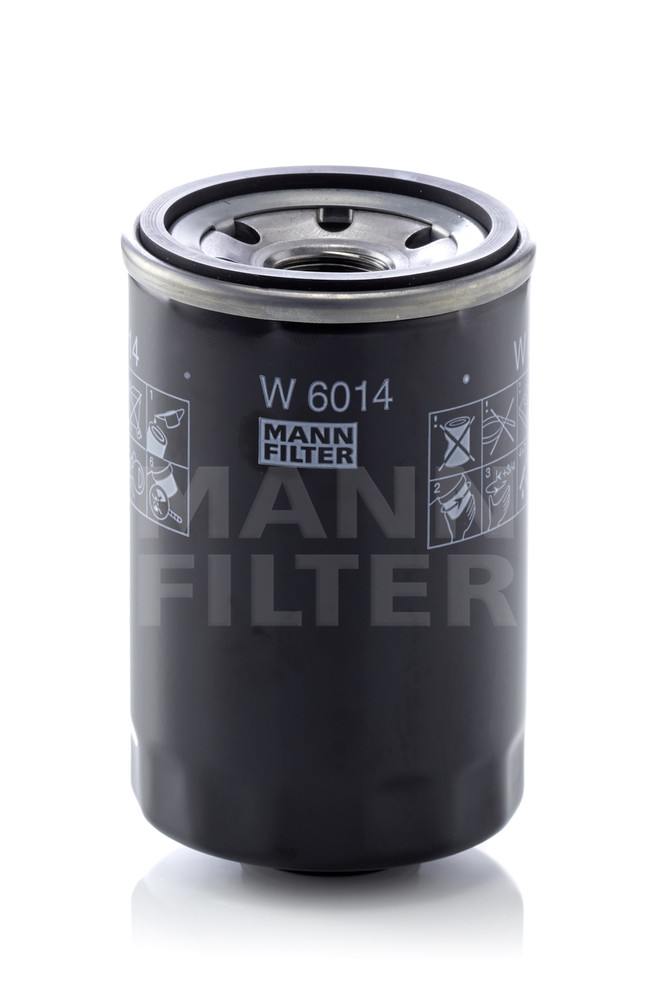 MANN-FILTER - Engine Oil Filter - MNH W 6014
