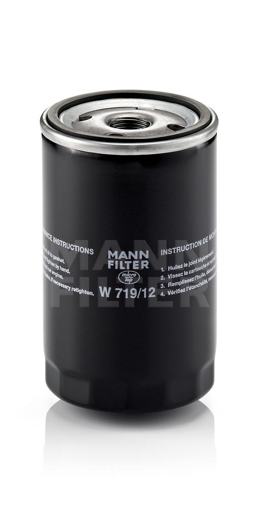 MANN-FILTER - Engine Oil Filter - MNH W 719/12