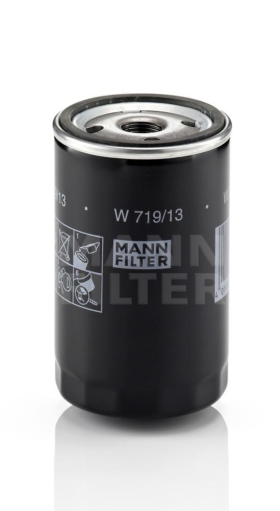 MANN-FILTER - Engine Oil Filter - MNH W 719/13