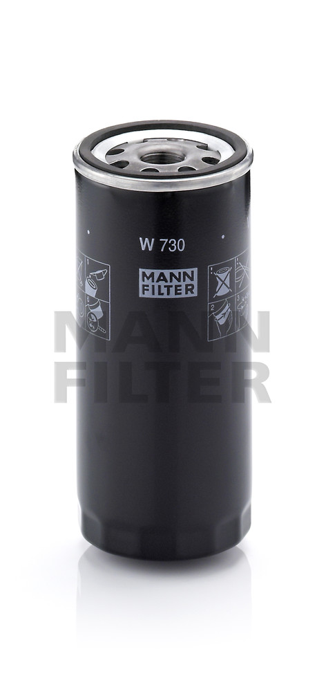 MANN-FILTER - Engine Oil Filter - MNH W 730