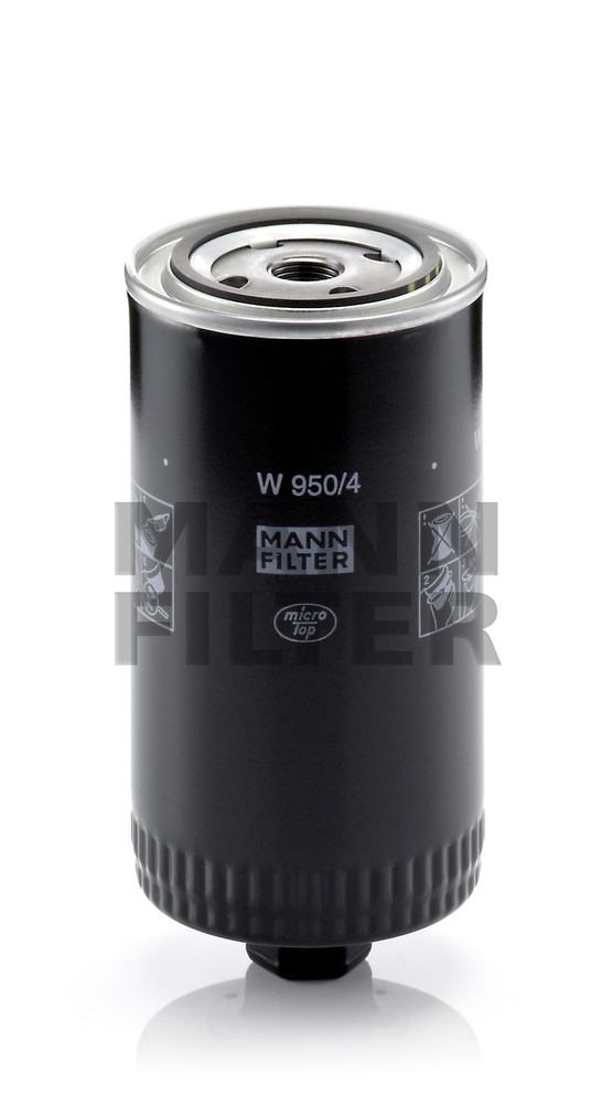 MANN-FILTER - Engine Oil Filter - MNH W 950/4