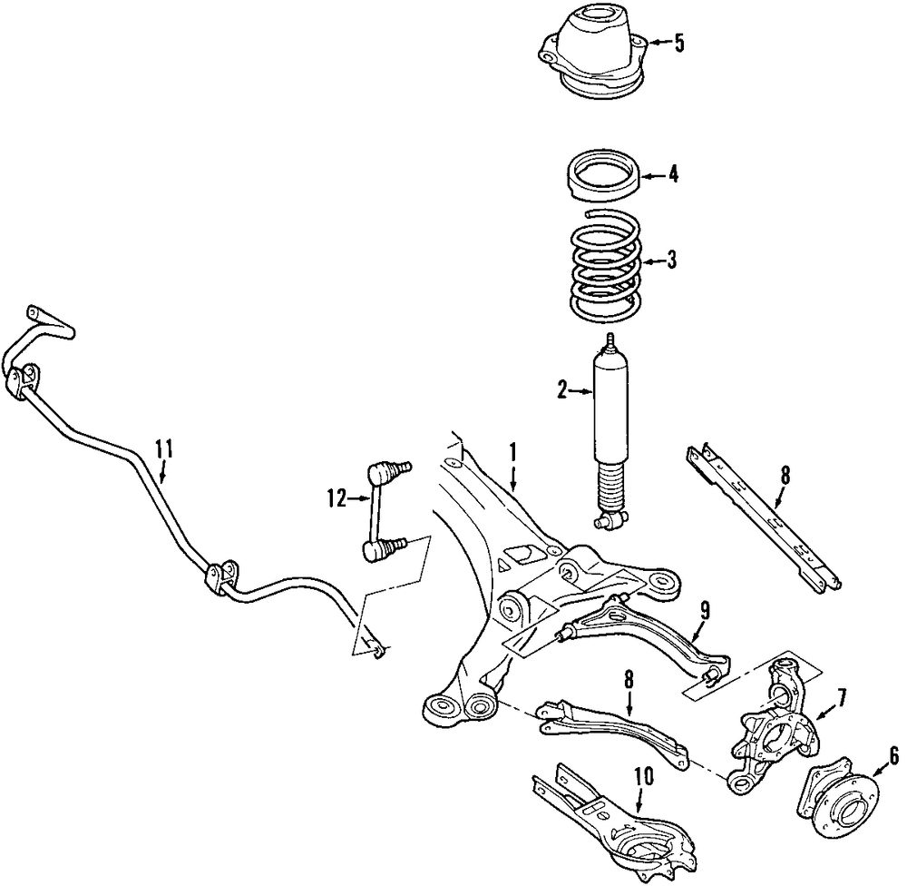 Ford Explorer Rear Suspension Diagram