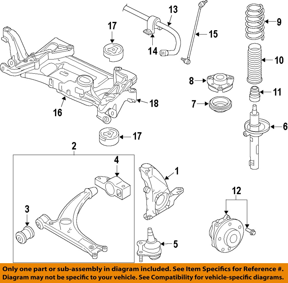 Front Strut Replacement Cost >> VW VOLKSWAGEN OEM Jetta Front Suspension-Steering Knuckle ... Front Strut Replacement Cost >> VW VOLKSWAGEN OEM Jetta Front Suspension-Steering Knuckle ...