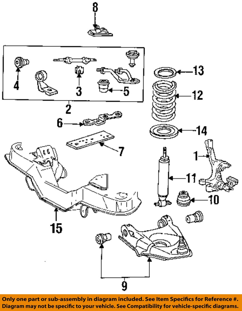 Upper control arm ford aerostar #6