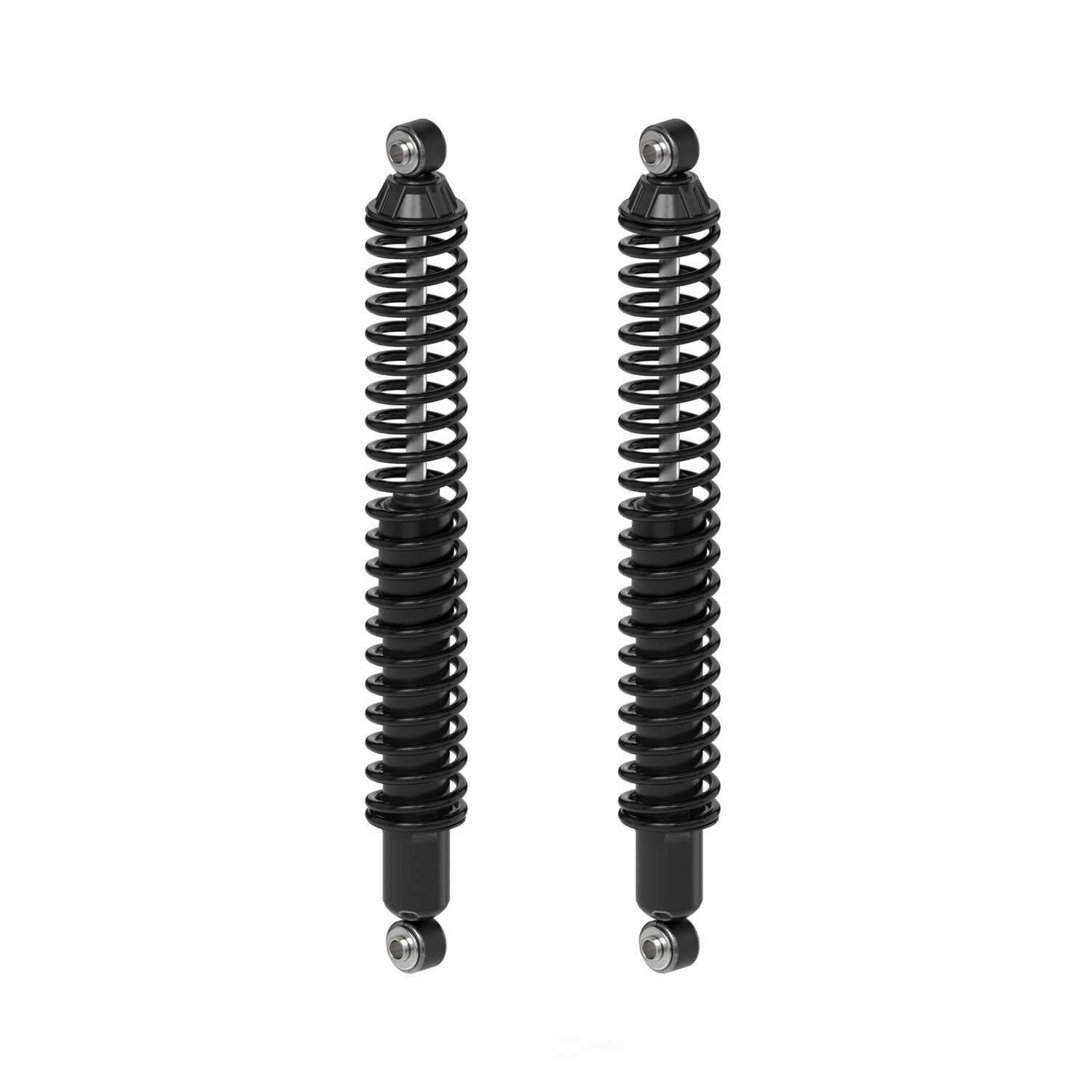 Load Adjusting Rear Suspension Shock Absorber and Coil Spring Assembly Pack of 2