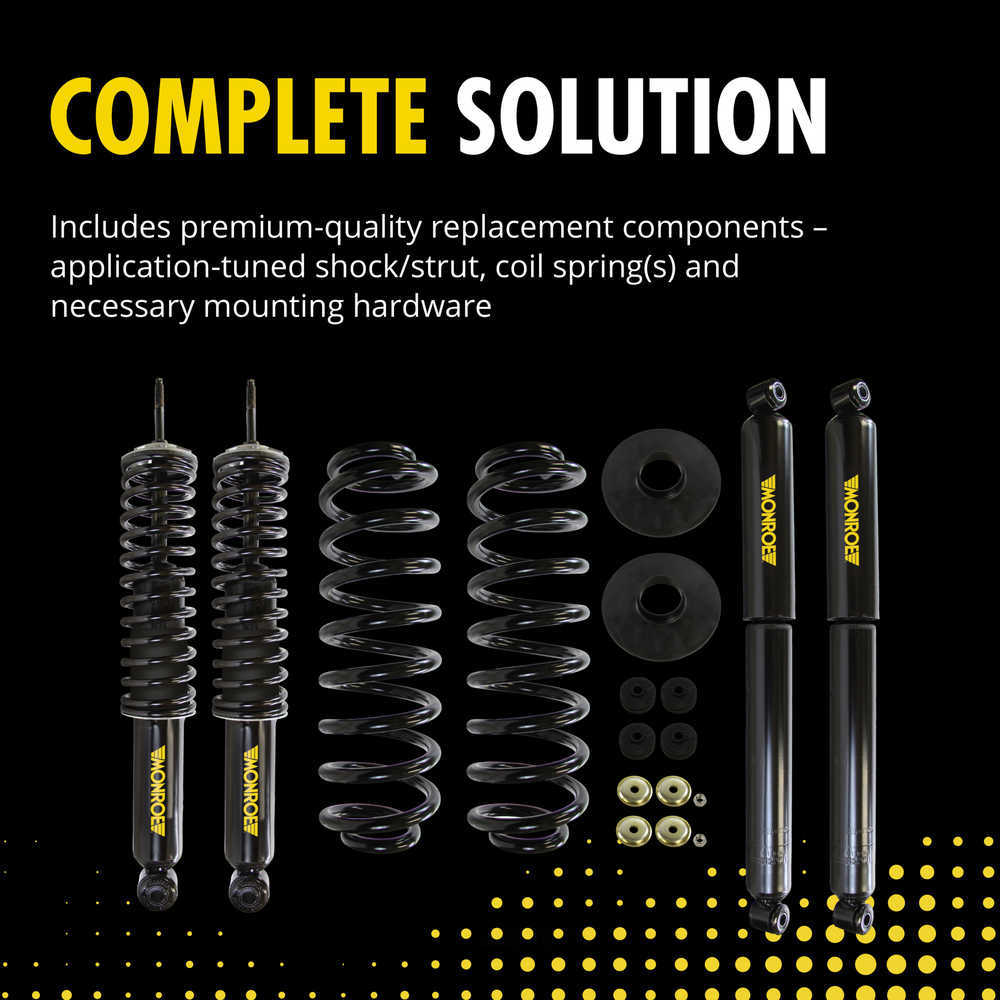 Kit de conversion du ressort pneumatique avant gauche en ressort hélicoïdal