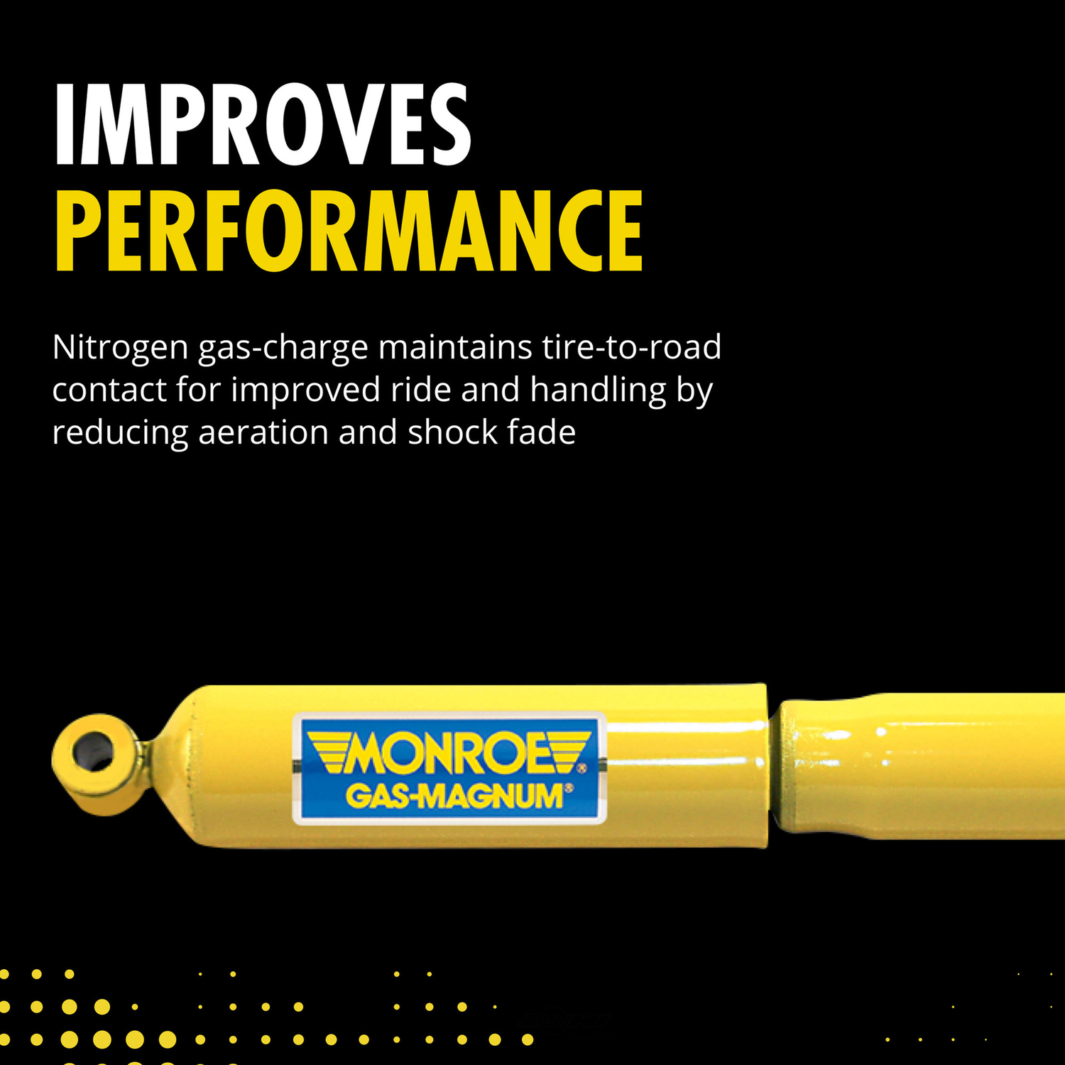 MONROE SHOCKS/STRUTS - Gas-Magnum Shock Absorber - MOE 34684