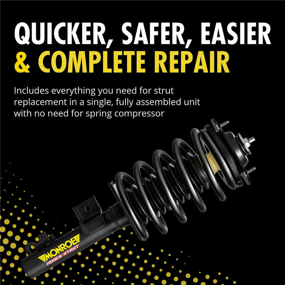 Quick-Strut Front Left Suspension Strut and Coil Spring Assembly