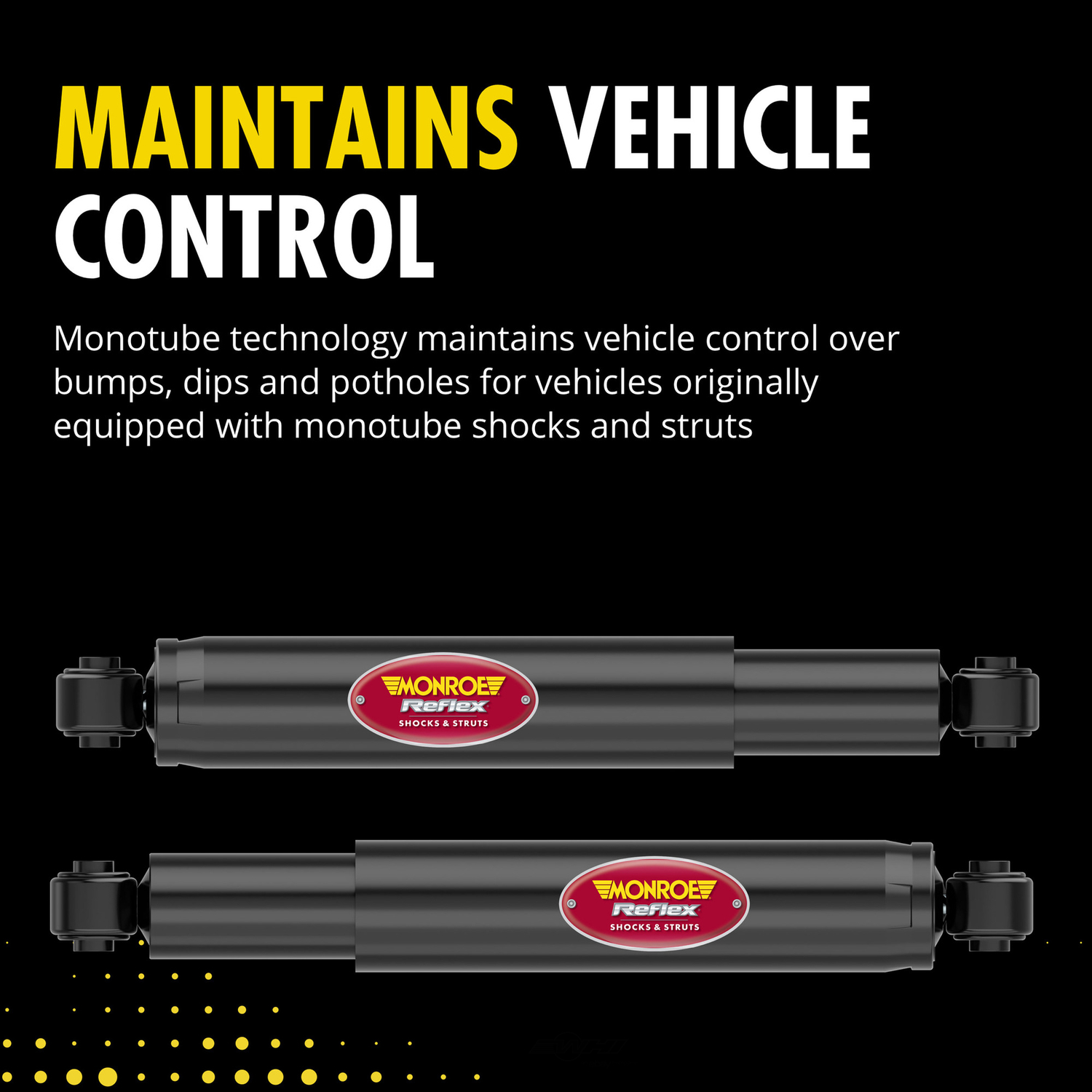 MONROE SHOCKS/STRUTS - Reflex Monotube Shock Absorber - MOE 911517