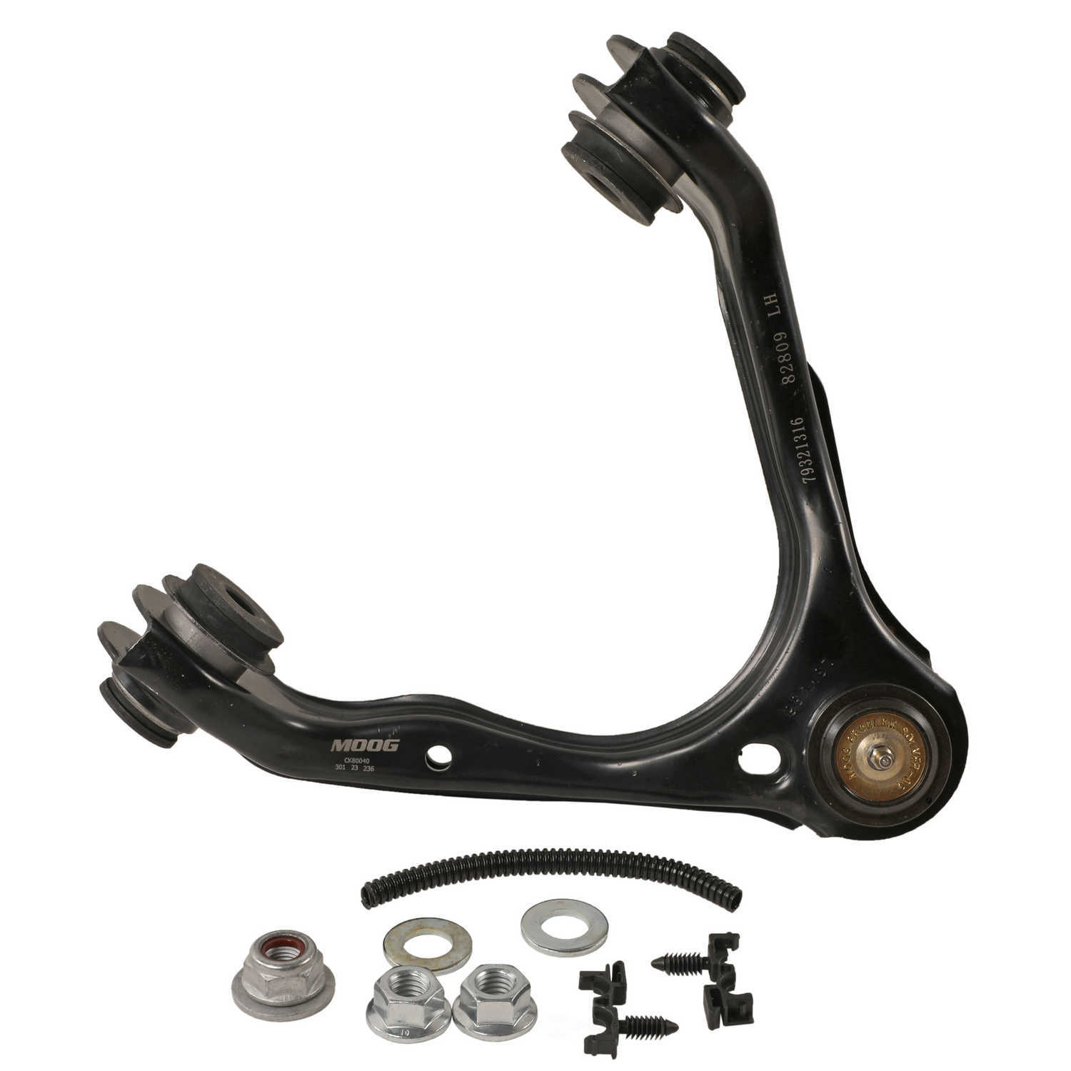 MOOG - Suspension Control Arm And Ball Joint Assembly (Front Left Upper) - MOO CK80040