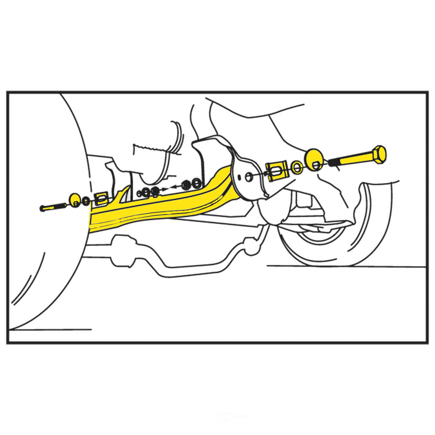 MOOG - Alignment Caster/camber Kit (Front) - MOO K80087
