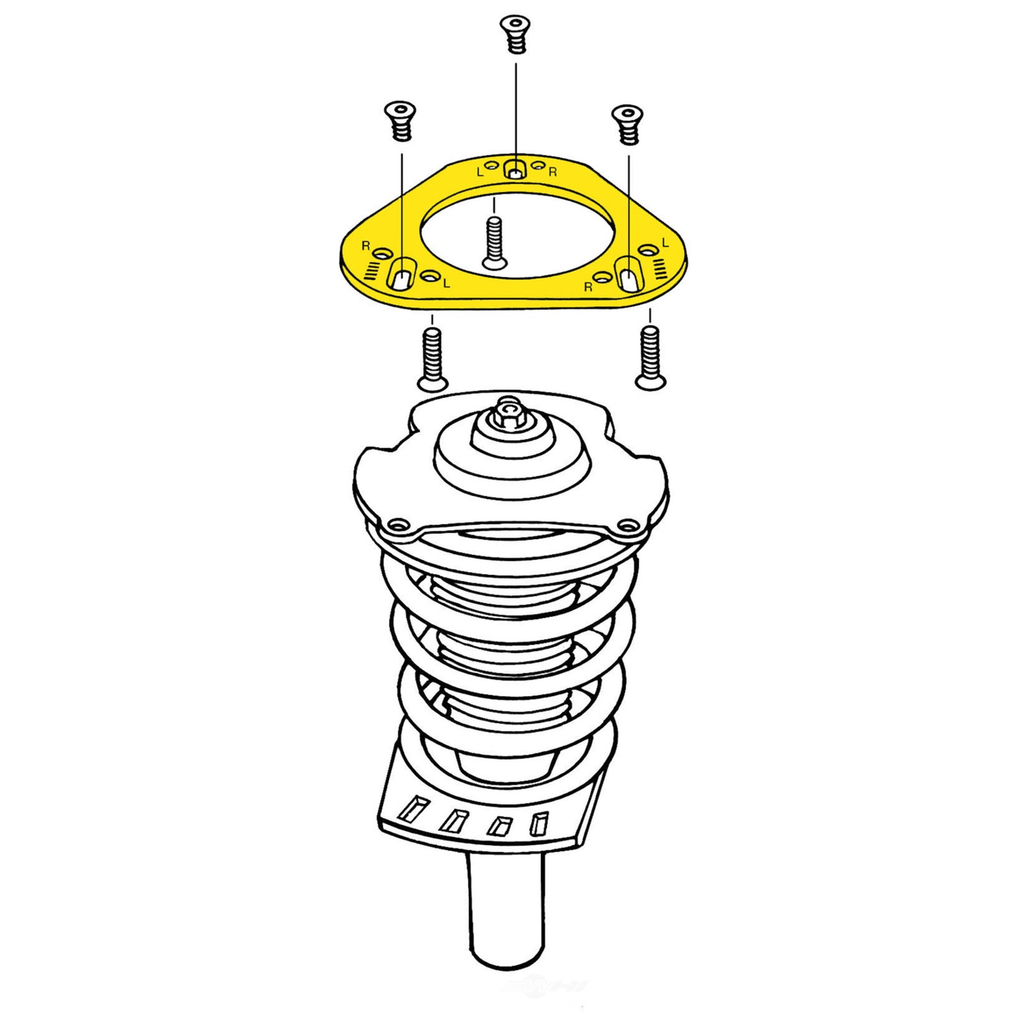 MOOG - Alignment Camber Plate - MOO - k8991