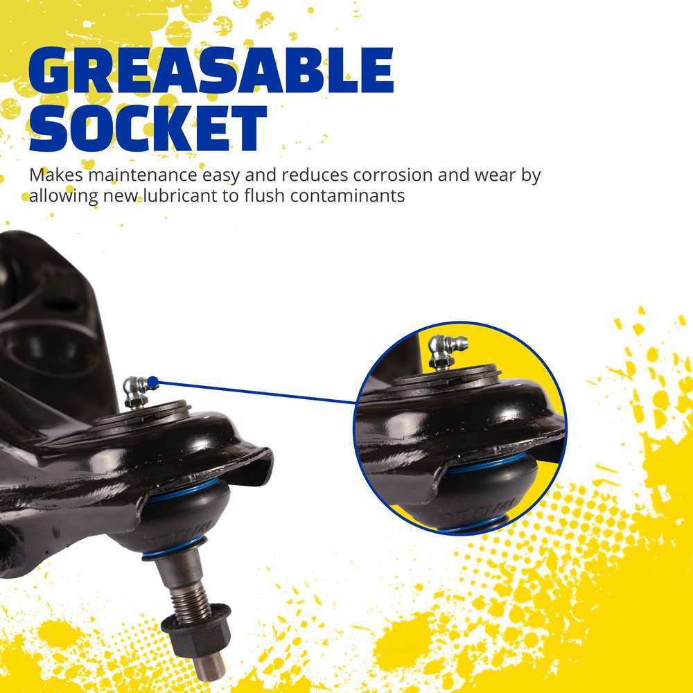 Front Left Lower Suspension Control Arm and Ball Joint Assembly