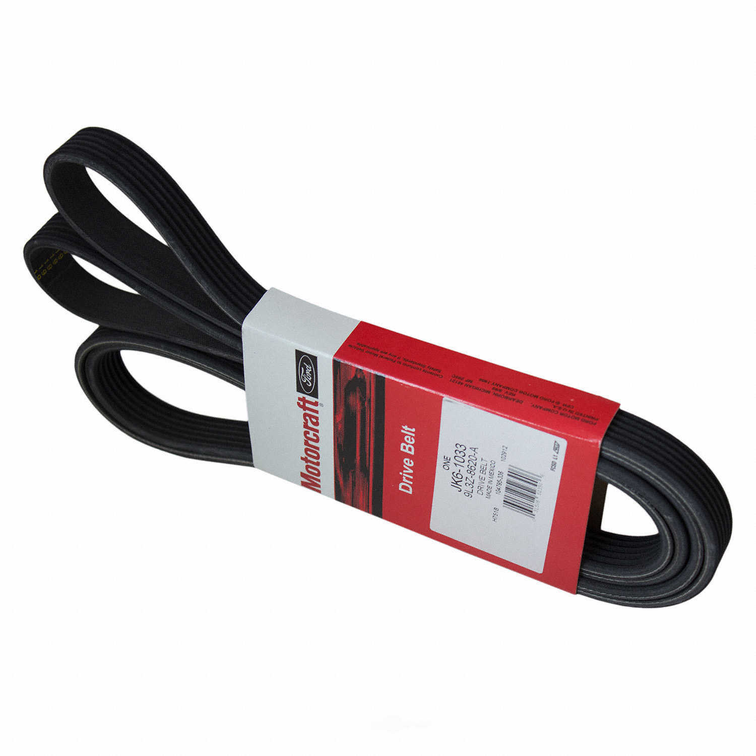MOTORCRAFT - Serpentine Belt (Air Conditioning) - MOT JK6-1033