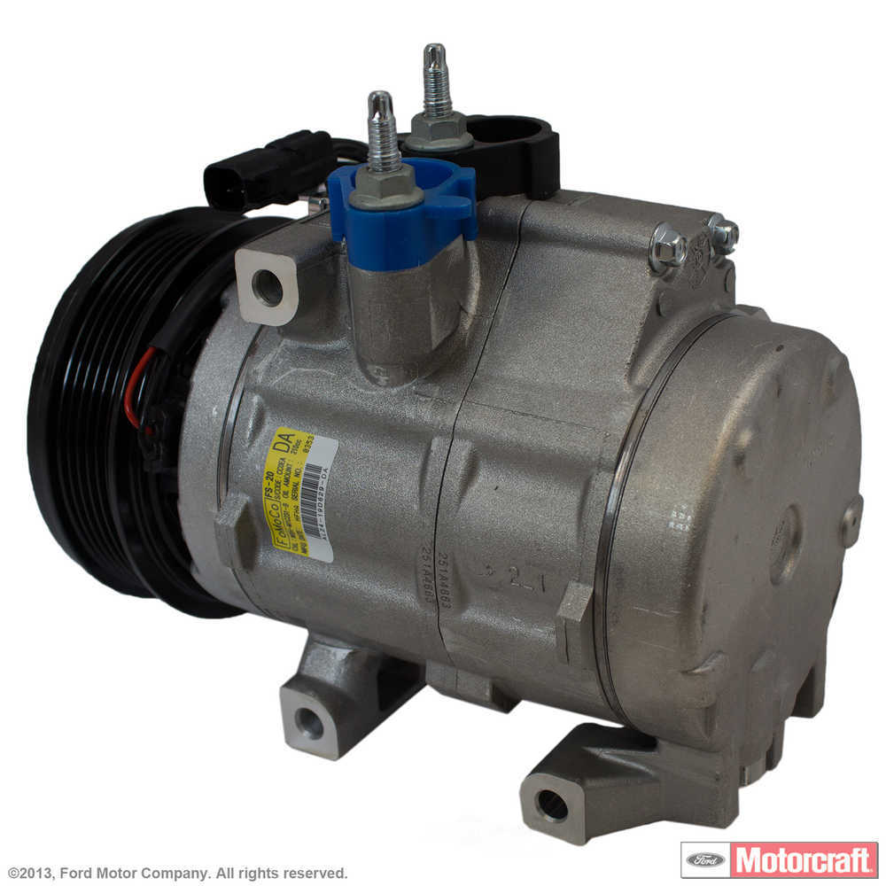 MOTORCRAFT - A/C Compressor and Clutch - New - MOT YCC-277